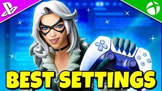 NEW BEST Controller SETTINGS  Sensitivity in Chapter 5 Fortnite Tutorial [upl. by Rabbaj548]