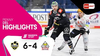 Krefeld Pinguine  Pinguins Bremerhaven  Highlights PENNY DEL 2122 [upl. by Hairakcaz86]