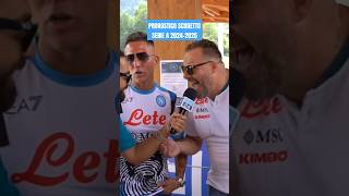 Serie A 202425 🇮🇹🏆 Pronostico scudetto dei tifosi del Napoli [upl. by Merari]