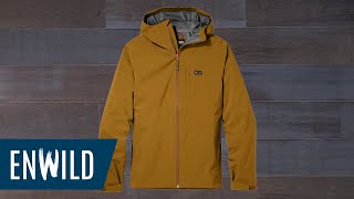 Outdoor Research Mens Dryline Rain Jacket [upl. by Mastrianni]