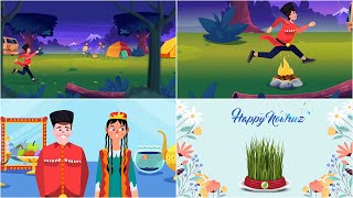 Happy Nowruz Holiday  After Effects Template  ★ Download [upl. by Eudo]