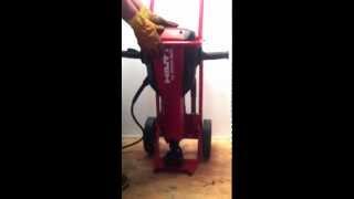 Hilti TE 3000 Concrete Breaker Discussion [upl. by Eurydice]