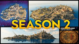 ESTÃ INSANA GAMEPLAY OFICIAL do NOVO MAPA de FORTUNES KEEP da SEASON 2 do WARZONE [upl. by Anatollo]