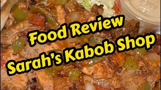 FOOD REVIEW Sarah’s Kabob Shop  Mediterranean Food  Greensboro NC  Quinn Almighty [upl. by Bluh357]