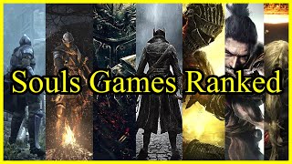 Souls Games Ranked Worst To Best [upl. by Ternan5]