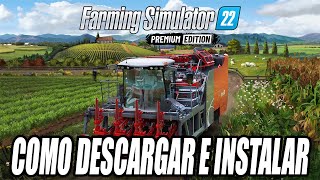 Como Descargar e Instalar Farming Simulator 22 para PC [upl. by Luapleahcim]