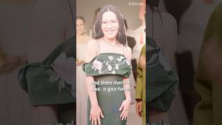 Ali Wong Reveals The Secret Behind Her 2024 Critics Choice Awards Dress [upl. by Gasparo69]