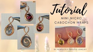 Wire Wrapping Tutorial  Mini Micro Cab Wraps One Wire Beginner [upl. by Adnalue198]