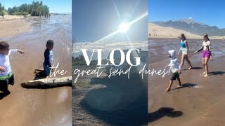 Great sand dunes national park  vlog  summer  fun [upl. by Atipul]