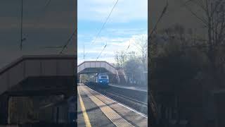 Midland Pullman hst zooms past Cramlington station [upl. by Hera]