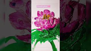 SUBSCRIBE PLEASE 🥺 Textured flower using PLASTER OF PARIS very easy and simple anyone can make it [upl. by Adriano889]