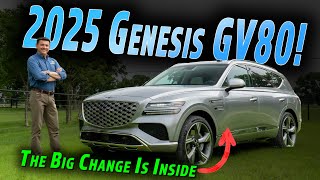 2025 Genesis GV80 Review  Genesis Ups Their Interior Game [upl. by Etnom806]