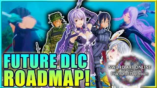 Future DLC Roadmap For Sword Art Online Fractured Daydream  Gamerturk SAO [upl. by Bohner]