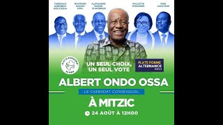 Mitzic Albert Ondo Ossa  Ali Bongo nous a défié il va voir [upl. by Yeniar565]