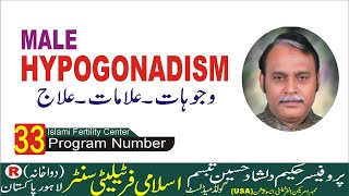 MALE HYPOGONADISM مردانہ ہارمونز کاکافی کم پیدا ہوناHerbalپروفیسرحکیم دلشادحسین تبسمکامیاب علاج [upl. by Hannazus]