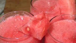 How to make Water Melon Juice।।তরমুজের শরবত [upl. by Kinchen418]