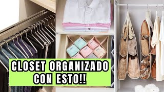 Los 5 Mejores Organizadores De Amazon Para Un CLÓSET Perfecto 💯🔥 [upl. by Rus]