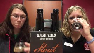 Central Waters Brewers Reserve Bourbon Barrel Stout [upl. by Aseefan]