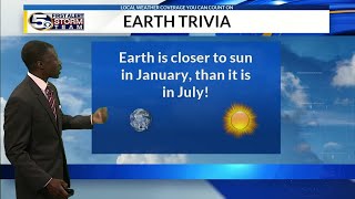 Earth is closest to the sun in January [upl. by Koren]