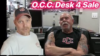 Paul Sr’s Desk from Orange County Choppers  FOR SALE  eBay Item  126699640135 [upl. by Ettelloc903]