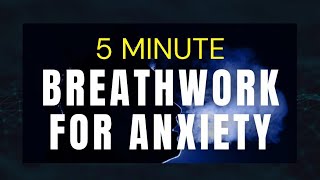 5 Minute Breathing For Anxiety Relief DO THIS DAILY 😌 [upl. by Bradman355]