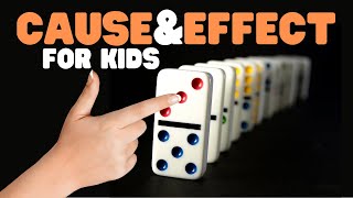 Cause and Effect for Kids  Cause and effect video with guided stories worksheets and activities [upl. by Horacio]