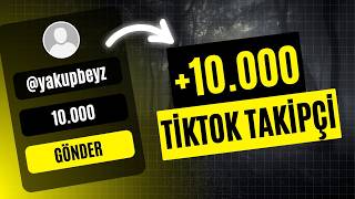 10 SANİYEDE 10000 TİKTOK TAKİPÇİ ARTTIRMA  Tiktok Takipçi Hilesi 2024 [upl. by Schoof472]