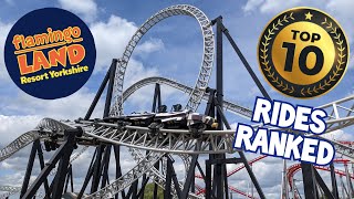 TOP 10 FLAMINGO LAND Rides RANKED  TOP 10s Episode 1 [upl. by Ixel856]