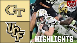 Gasparilla Bowl Georgia Tech Yellow Jackets vs UCF Knights  Full Game Highlights [upl. by Imeaj671]