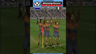 Italy vs Netherlands  World Soccer Winning Eleven 2002  PlayStation 1  Shorts [upl. by Ahcsropal]