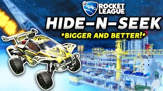 INTRODUCING The BIGGEST and BEST Rocket League Hide n Seek [upl. by Guglielma]