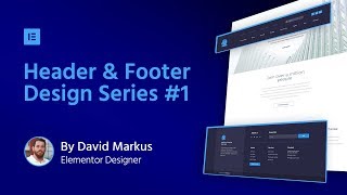 WordPress Header amp Footer Design 1 Business Website [upl. by Sybley]