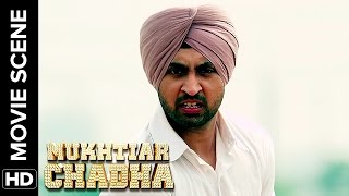 Diljit fights it out to pee  Mukhtiar Chadha  Movie Scene [upl. by Jacquetta]