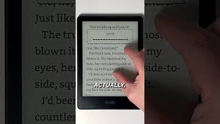 Kindle Tip How To Quickly Adjust The Font Size [upl. by Bridge]