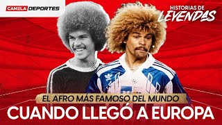 El PIBE VALDERRAMA y su famoso AFRO llegaron a EUROPA al MONTPELLIER  Historias de Leyendas [upl. by Damara933]