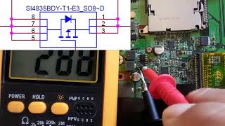 How to test MOSFET on motherboard  SMD MOSFET testing  8 pin MOSFET test  laptop MOSFET repair [upl. by Sofia]