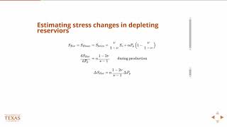 Estimating stress changes from depletion Petroleum Reservoir Engineering Geology [upl. by Waki808]