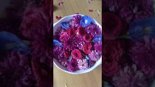 Flower Petals Decoration Purple Flowers [upl. by Holey]