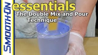 How To Mix Silicone Mold Rubber  Double Mix And Pour OOMOO Silicone  Mold Making Essential [upl. by Ibmat]