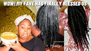 I Tried My Fave Youtubers NEW Haircare Line  CurlyProverbz Beast Mode Hair Growth Collection [upl. by Anrim589]