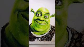 ASMR  Drawing Shrek with pastels asmrdrawing asmrnotalking asmr art [upl. by Peale]