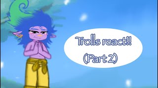 Trolls React Part 2 Creek Branch Poppy [upl. by Sherrard134]