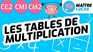 Tables de multiplication CE2  CM1  CM2  6ème  Cycle 3  Maths  Calcul mental [upl. by Frendel]