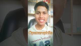 Opacarophile amp Astrophile amp Selenophile meaning in Hindi😮 shorts viral [upl. by Bremen]