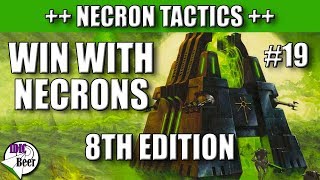 Necron Tactics 8th Edition  Nemesor Zahndrekh and Vargard Obyron Tactics [upl. by Ardnuaed747]