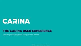 The Carina User Experience in MiPACS [upl. by Audrey264]