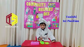 Community helpers Day  Celebration  Role Play Competition  LKG Class  Sparkles  Preschool [upl. by Eardnaed]