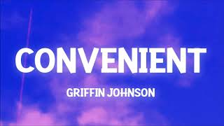 Griffin Johnson  Convenient Lyrics Diss Track [upl. by Maroj395]