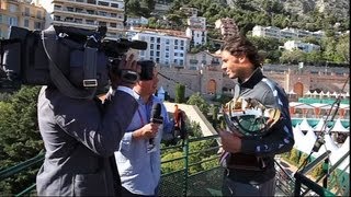 BehindTheScenes On Nadal Media Blitz [upl. by Stanwin]