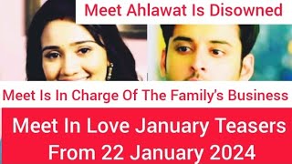 Meet In Love January Teasers Starting From 22 January 2024 Rajvardhan Returns And Shocked Everyone [upl. by Leviralc4]